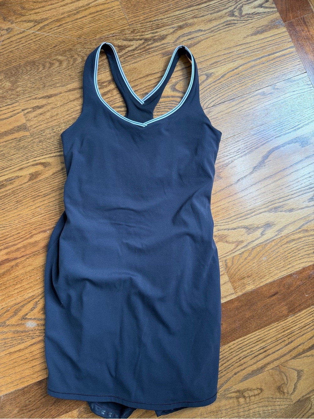 all in motion Black athletic Dress with white trim - Picture 1 of 3